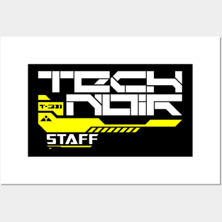 Tech Noir Staff Posters and Art